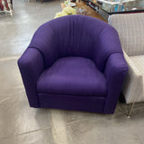 Upholstered Swivel Tub Chair