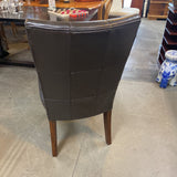 Leather Parsons Dining Chair