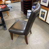 Leather Parsons Dining Chair