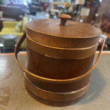 Vintage Firkin Bucket w Handle