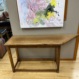 Custom Wood Console Table