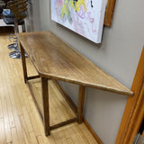 Custom Wood Console Table