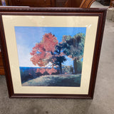 Fall Trees by the Lake