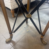 Marble Top Neoclassical Empire Style Side Table