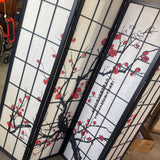 4 Panel Cherry Blossom Screen