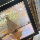 Framed Monet Print - Sailboat
