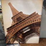Eiffel Tower Print on Wood