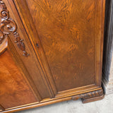 Antique Danish 3 Door Armoire