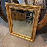 Gold Beveled Mirror