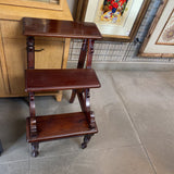 Wooden 3 Step Library Stool