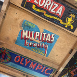 Vintage Labels Wood Art