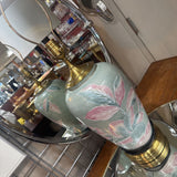 Ceramic Floral Table Lamp