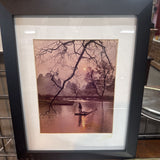 Don Hong-Oai signed "Man on River Raft"