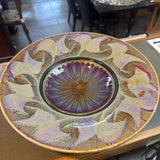 Glazed Pottery Dish - signed Mark Matsui