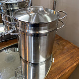 Stock Pot/Double Boiler w/ Lid