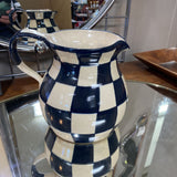 Vintage Lustucru Pottery Pitcher