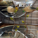 Bird On Branch (Set of 2)