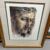 Sam Miller signed 'Jesus' Portrait