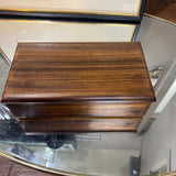 Wood Box w/ Hinged Lid
