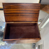 Wood Box w/ Hinged Lid