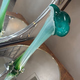 Jack in the Pulpit Glass Calla Lily Vase