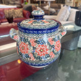 Polish Pottery Unikat Biscuit Jar