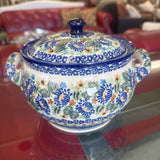 Polish Pottery Unikat Biscuit Jar