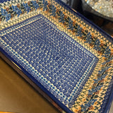 Polish Pottery Unikat Rect Baking Dish