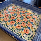 Polish Pottery Unikat Baking Dish
