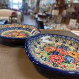 Polish Pottery Unikat Shallow Bowl