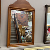Teak Wood Framed Mirror
