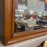 Teak Wood Framed Mirror