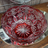 Cut Crystal Large Bowl
