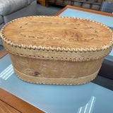 Birch Bark Box w/Lid