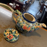 Polish Pottery Unikat Personal Teapot
