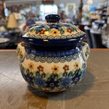 Polish Pottery Unikat Cov'd Bowl