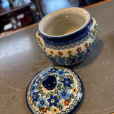 Polish Pottery Unikat Cov'd Bowl