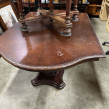 Wood Dining Table w/ 2 Leafs