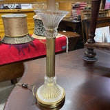 Brass Lamp W/ Shade