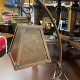 Arched Metal Lamp w/Shade
