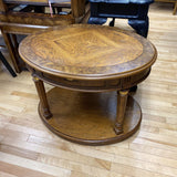 Oval Oak Side Table