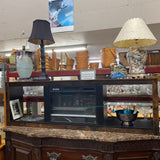 Freestanding Electric Fireplace Media Cabinet