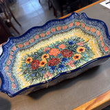 Polish Pottery Unikat Rect. Baker