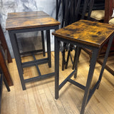 Metal Backless Stools