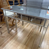 Mirrored 2 Drawer Console Table