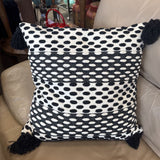 Geometric Pattern Down Filled Throw Pillow