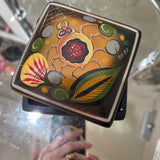 Ceramic Spider Square Trinket Box