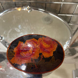 Floral Laquered Trinket Box
