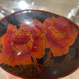 Floral Laquered Trinket Box
