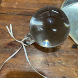 Heavy Glass Sphere/Ornament/Chandelier Orb